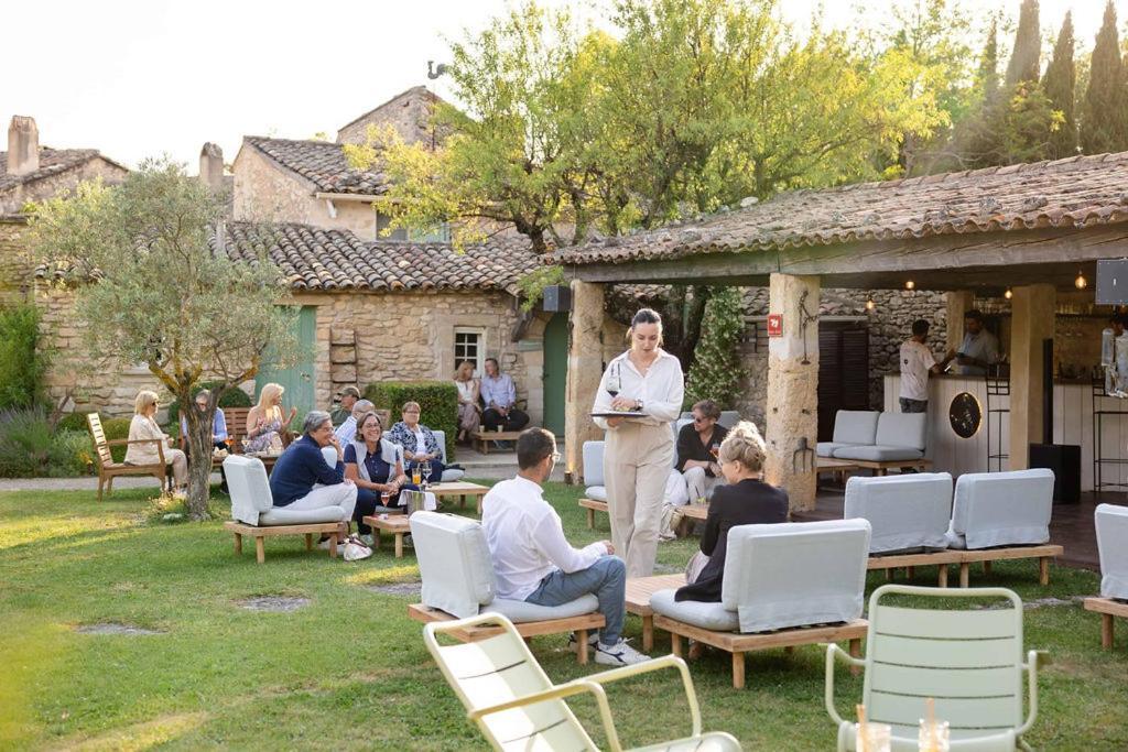 La Ferme De La Huppe Gordes Exterior foto